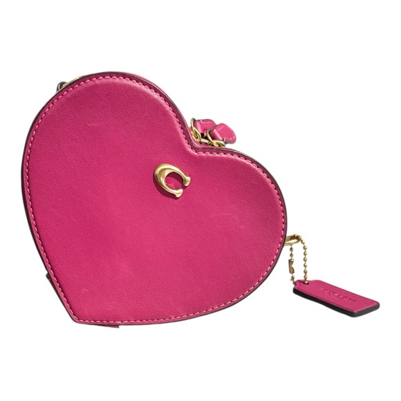 Coach Heart Crossbody Bag in Hyacinth - Picture 3 of 10